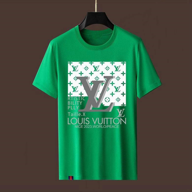 Wholesale Cheap Louis Vuitton Short Sleeve Replica T Shirts for Sale