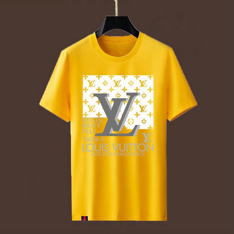 Wholesale Cheap Louis Vuitton Short Sleeve Replica T Shirts for Sale