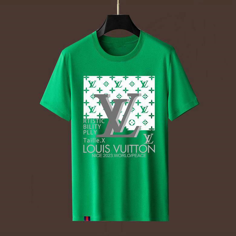 Wholesale Cheap Louis Vuitton Short Sleeve Replica T Shirts for Sale