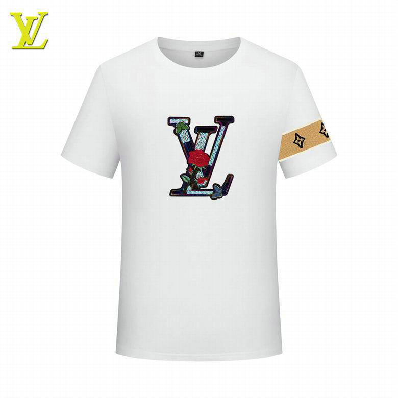 Wholesale Cheap Louis Vuitton Short Sleeve Replica T Shirts for Sale