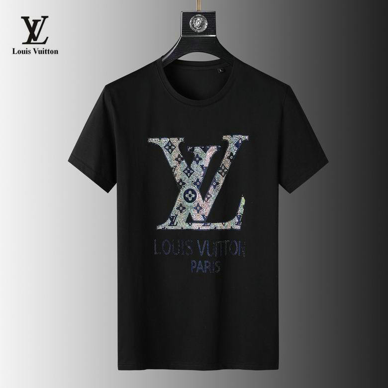 Wholesale Cheap Louis Vuitton Short Sleeve Replica T Shirts for Sale