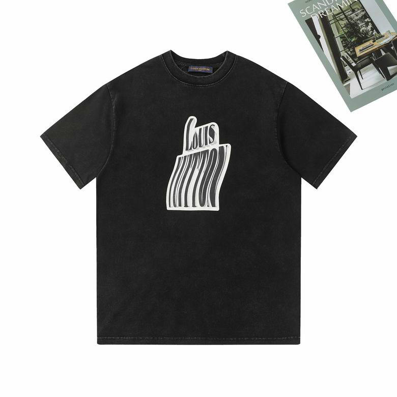 Wholesale Cheap Louis Vuitton Short Sleeve Replica T Shirts for Sale