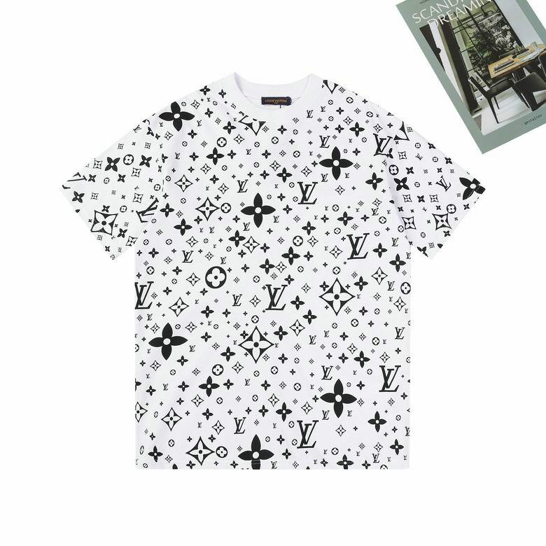 Wholesale Cheap Louis Vuitton Short Sleeve Replica T Shirts for Sale