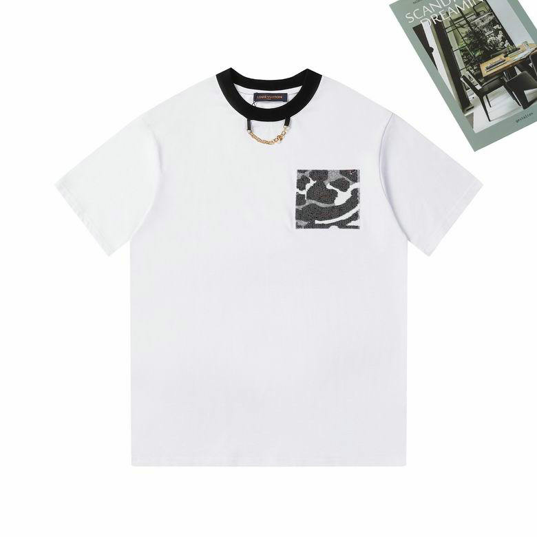 Wholesale Cheap Louis Vuitton Short Sleeve Replica T Shirts for Sale