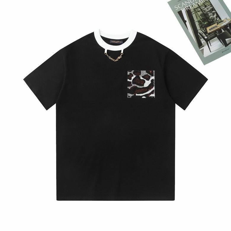 Wholesale Cheap Louis Vuitton Short Sleeve Replica T Shirts for Sale