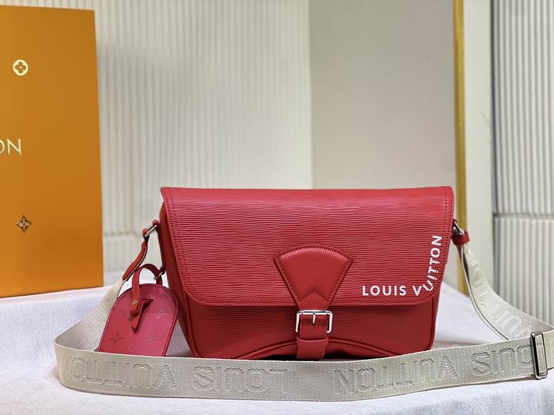 Wholesale Cheap Aaa Louis Vuitton Epi XL Montsouris Messenger Shoulder bags for sale