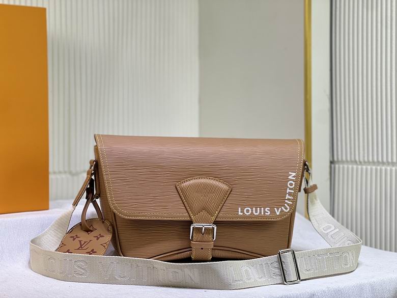 Wholesale Cheap Aaa Louis Vuitton Epi XL Montsouris Messenger Shoulder bags for sale