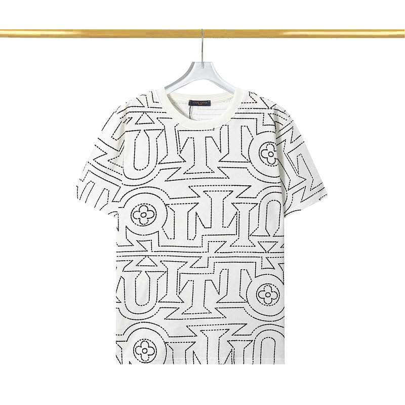 Wholesale Cheap Louis Vuitton Short Sleeve Replica T Shirts for Sale