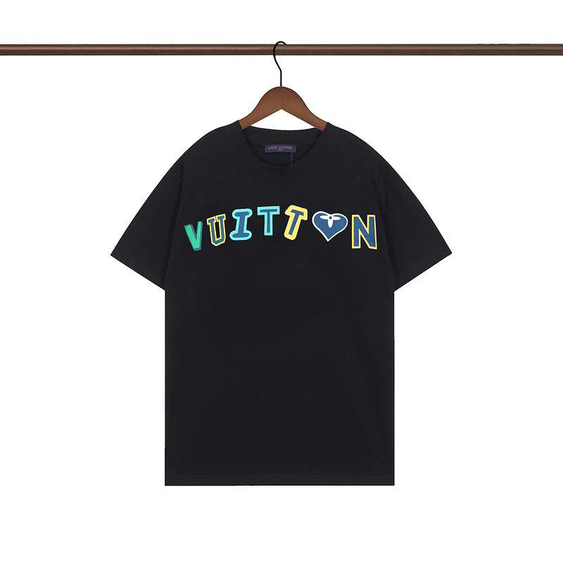 Wholesale Cheap Louis Vuitton Short Sleeve Replica T Shirts for Sale