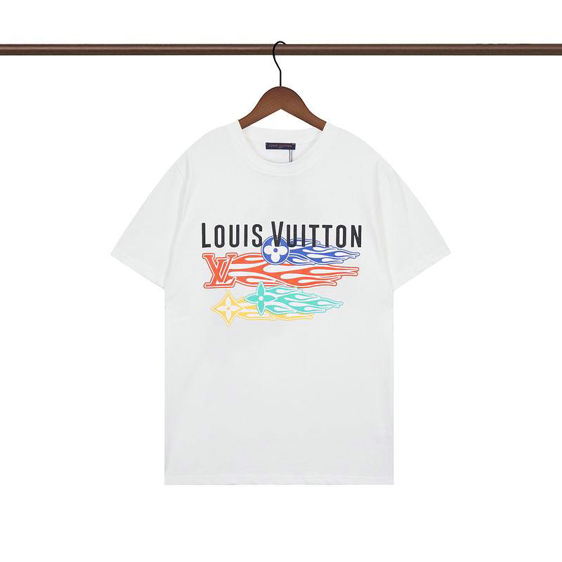 Wholesale Cheap Louis Vuitton Short Sleeve Replica T Shirts for Sale