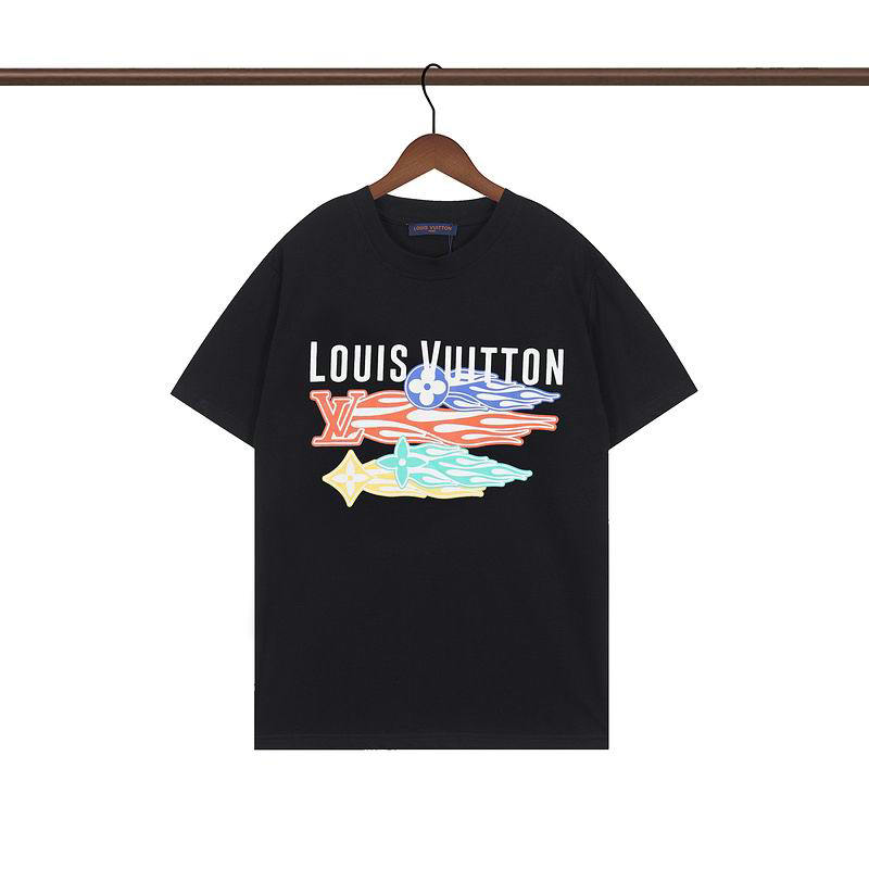 Wholesale Cheap Louis Vuitton Short Sleeve Replica T Shirts for Sale