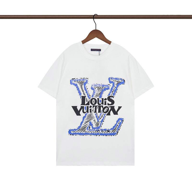 Wholesale Cheap Louis Vuitton Short Sleeve Replica T Shirts for Sale