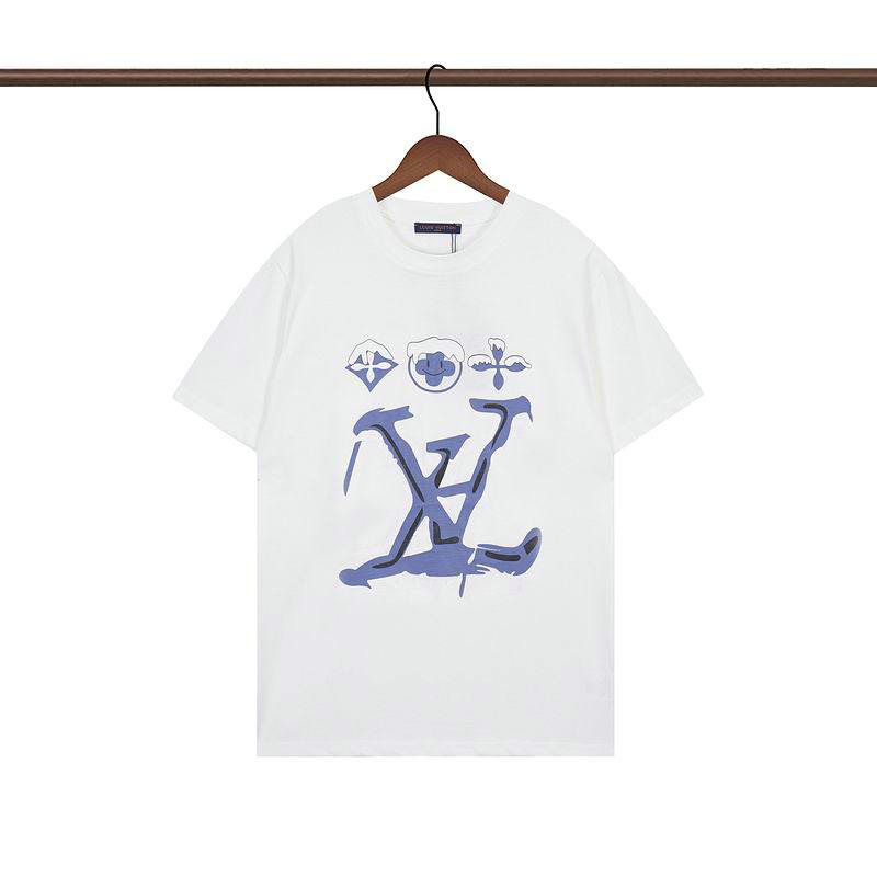 Wholesale Cheap Louis Vuitton Short Sleeve Replica T Shirts for Sale