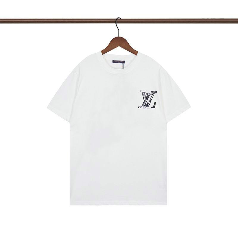 Wholesale Cheap Louis Vuitton Short Sleeve Replica T Shirts for Sale