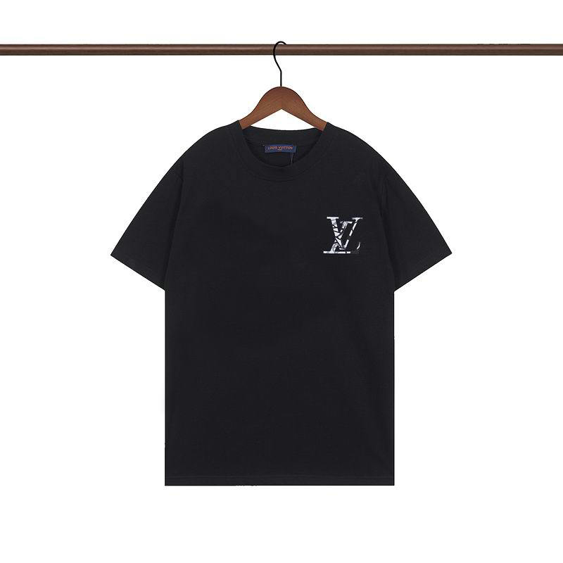 Wholesale Cheap Louis Vuitton Short Sleeve Replica T Shirts for Sale