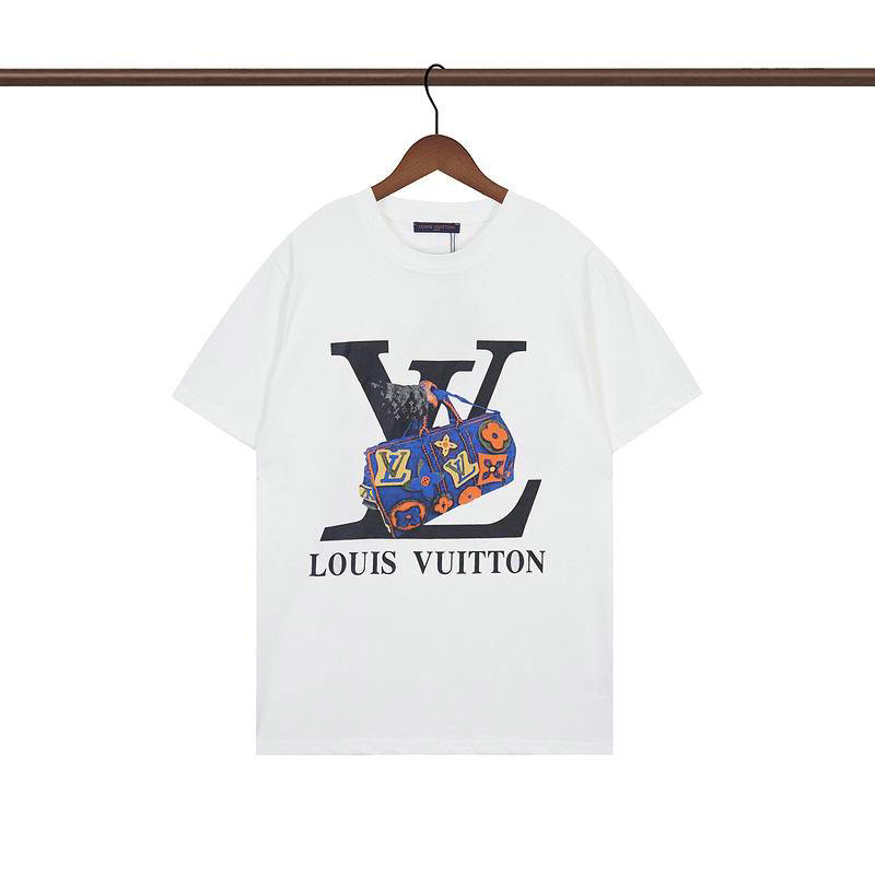 Wholesale Cheap Louis Vuitton Short Sleeve Replica T Shirts for Sale