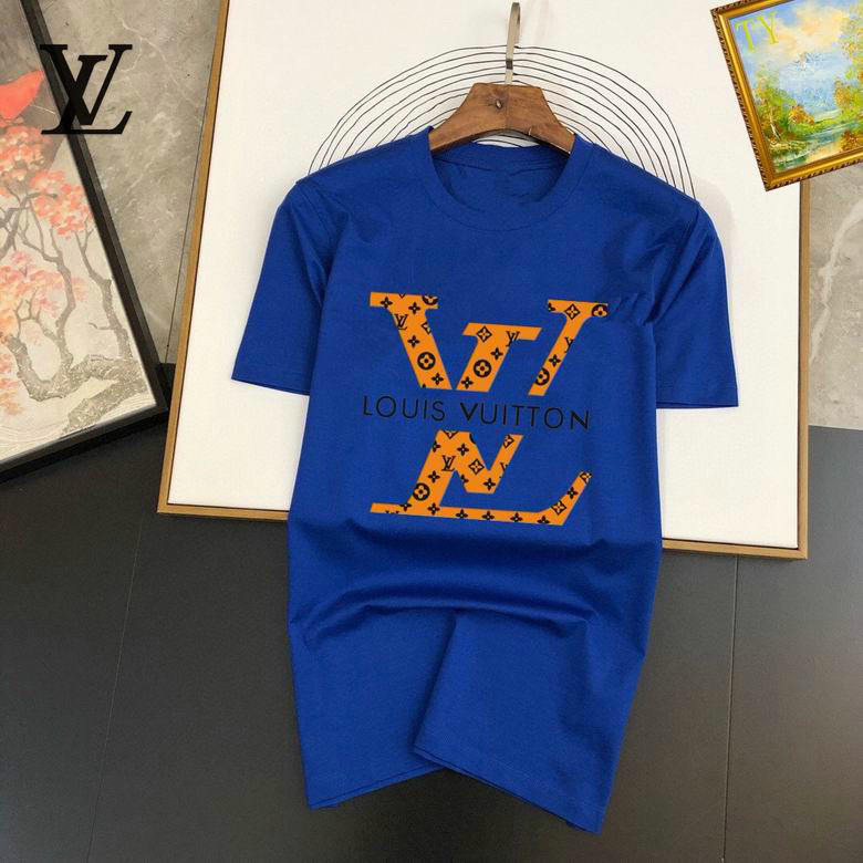 Wholesale Cheap Louis Vuitton Short Sleeve Replica T Shirts for Sale