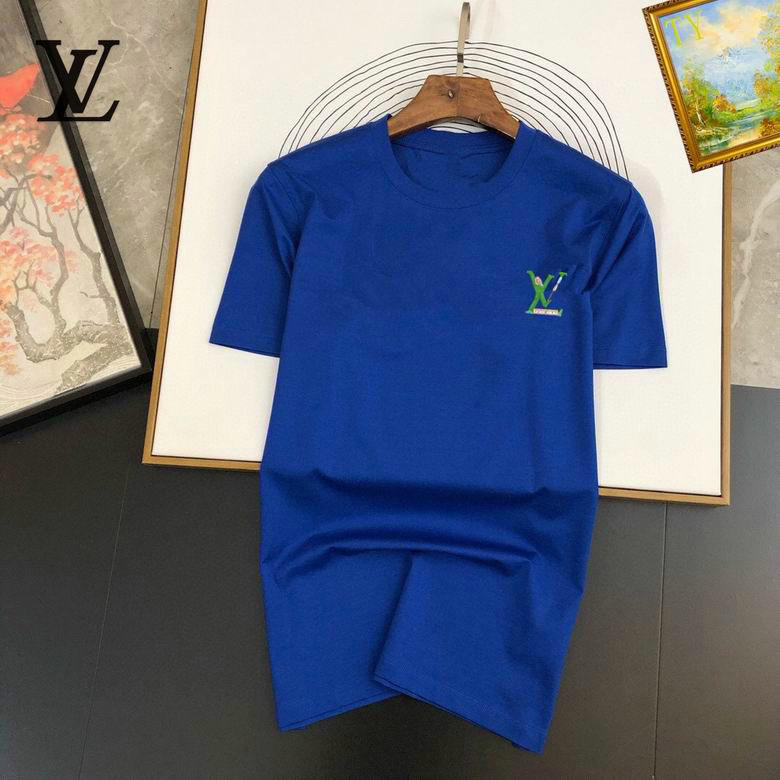 Wholesale Cheap Louis Vuitton Short Sleeve Replica T Shirts for Sale