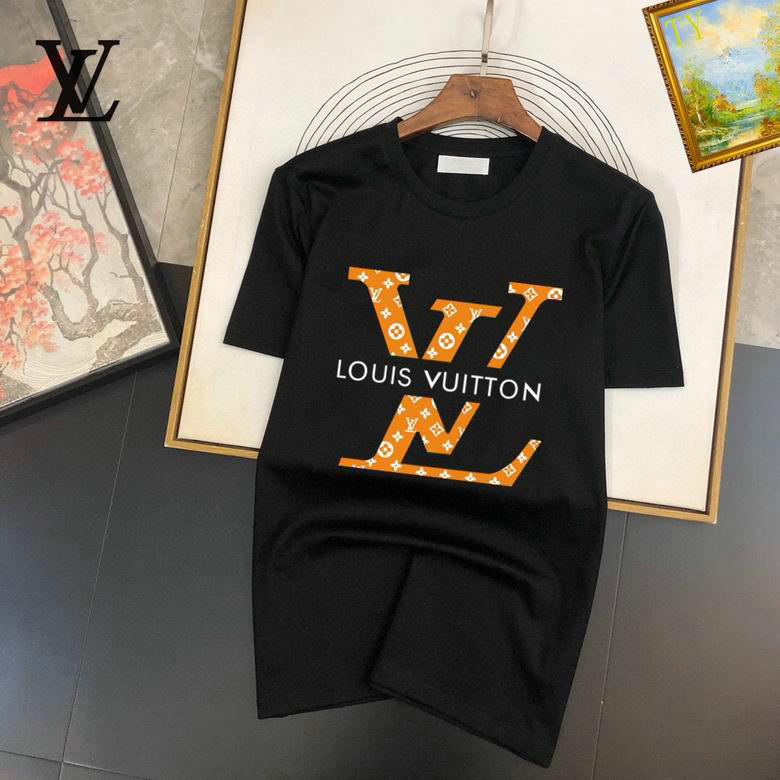 Wholesale Cheap Louis Vuitton Short Sleeve Replica T Shirts for Sale