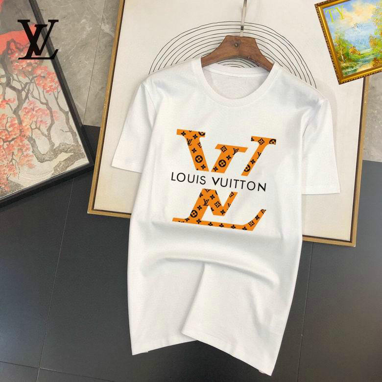 Wholesale Cheap Louis Vuitton Short Sleeve Replica T Shirts for Sale