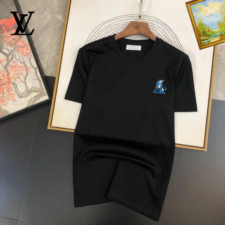 Wholesale Cheap Louis Vuitton Short Sleeve Replica T Shirts for Sale