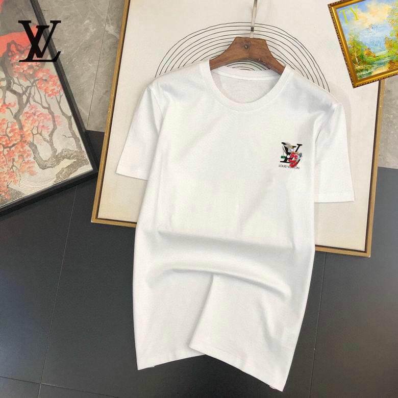 Wholesale Cheap Louis Vuitton Short Sleeve Replica T Shirts for Sale