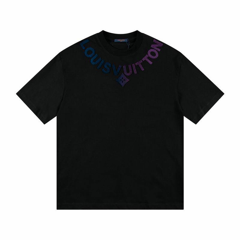 Wholesale Cheap Louis Vuitton Women Short Sleeve Replica T Shirts for Sale