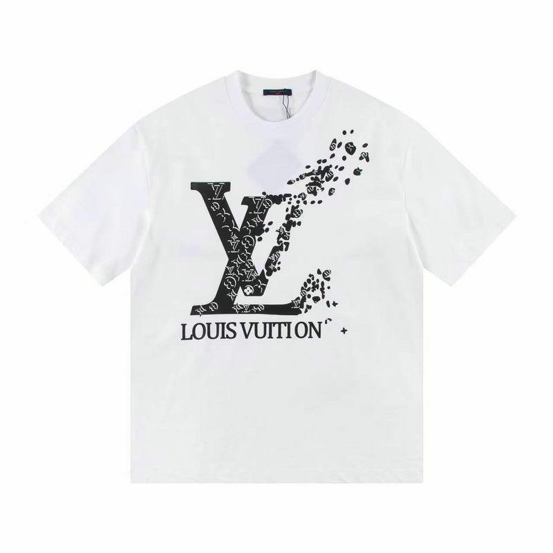 Wholesale Cheap Louis Vuitton Women Short Sleeve Replica T Shirts for Sale