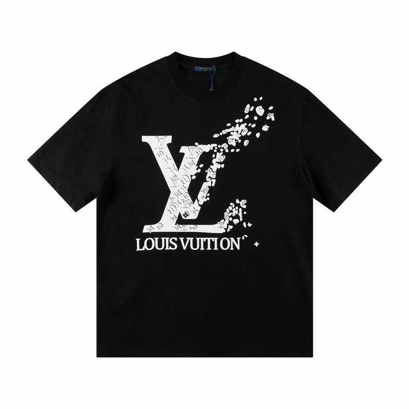 Wholesale Cheap Louis Vuitton Women Short Sleeve Replica T Shirts for Sale