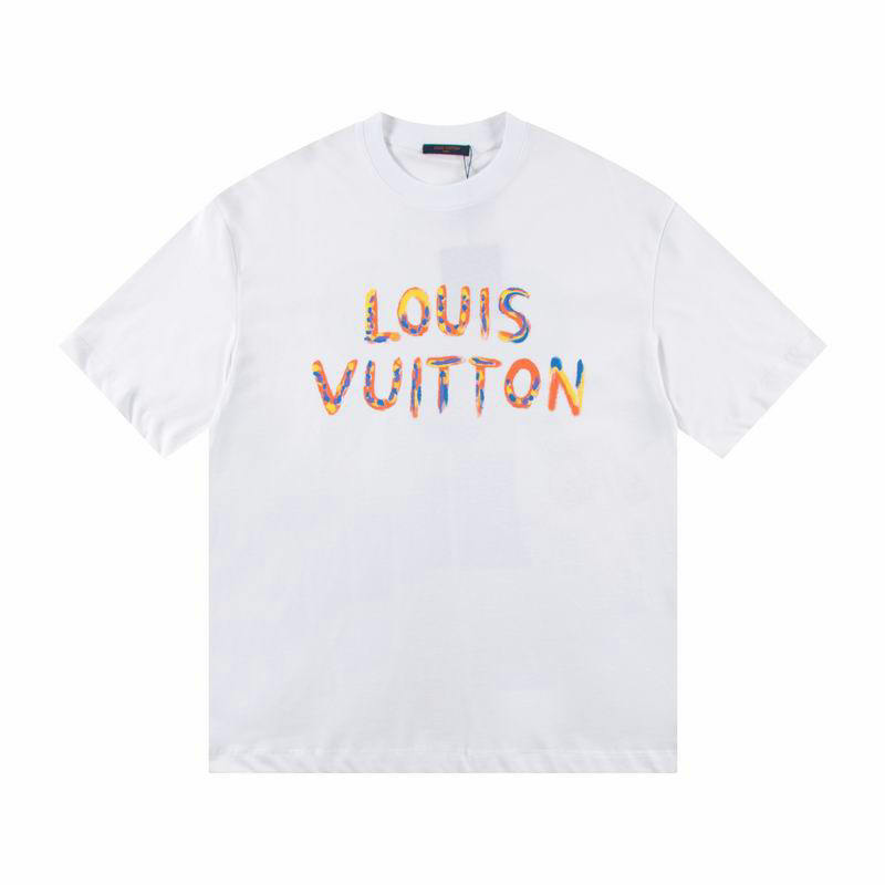 Wholesale Cheap Louis Vuitton Women Short Sleeve Replica T Shirts for Sale