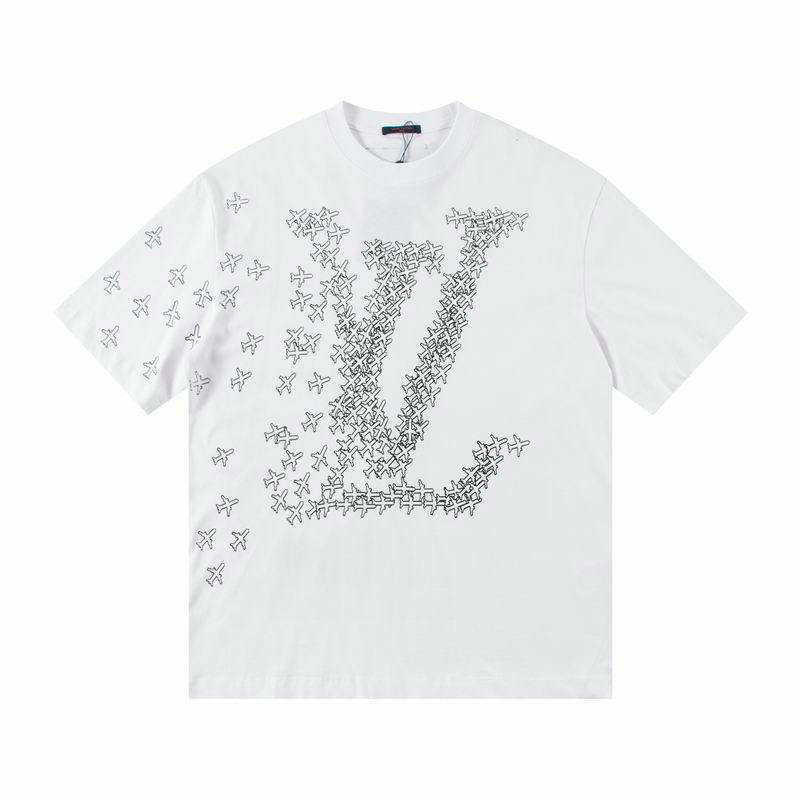 Wholesale Cheap Louis Vuitton Women Short Sleeve Replica T Shirts for Sale