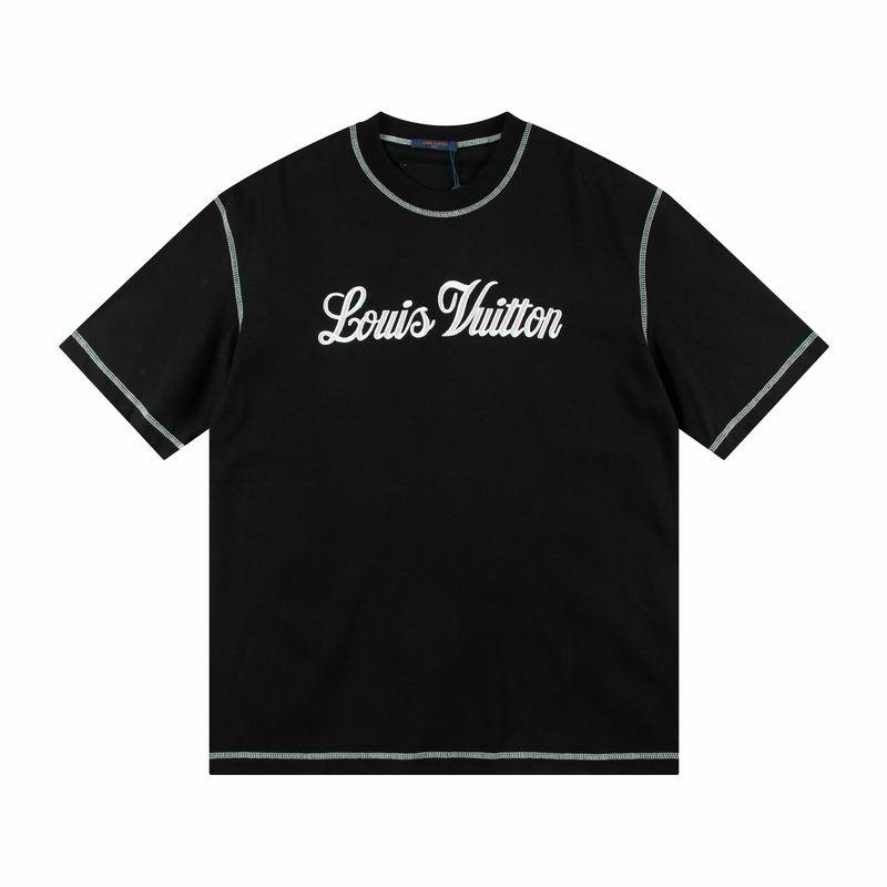 Wholesale Cheap Louis Vuitton Women Short Sleeve Replica T Shirts for Sale