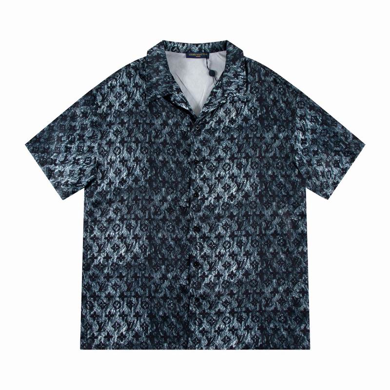 Wholesale Cheap Louis Vuitton Short Sleeve Replica Shirts for Sale