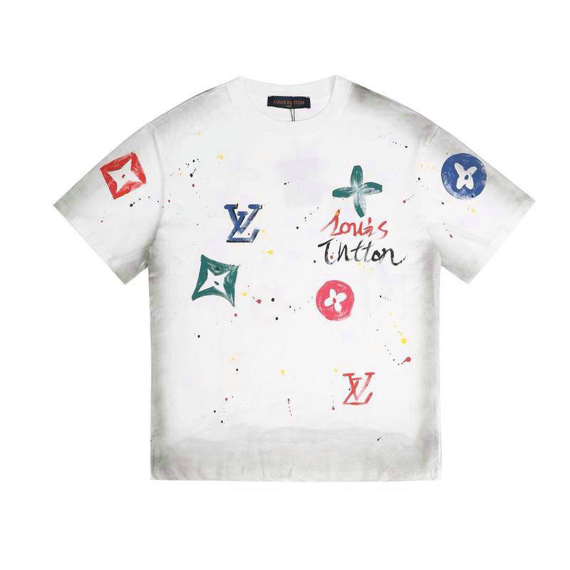 Wholesale Cheap Louis Vuitton Short Sleeve Replica T Shirts for Sale