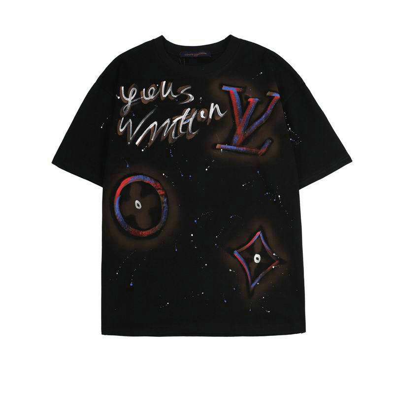 Wholesale Cheap Louis Vuitton Short Sleeve Replica T Shirts for Sale