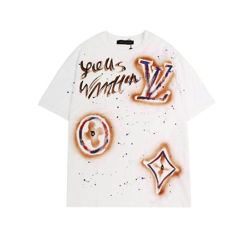 Wholesale Cheap Louis Vuitton Short Sleeve Replica T Shirts for Sale