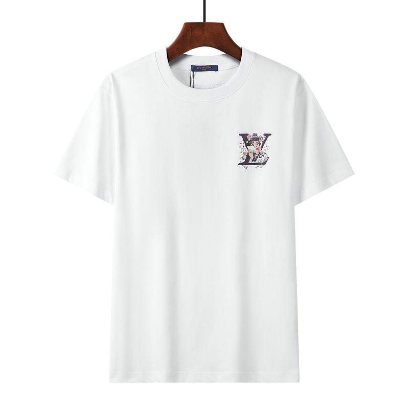 Wholesale Cheap Louis Vuitton Short Sleeve Replica T Shirts for Sale