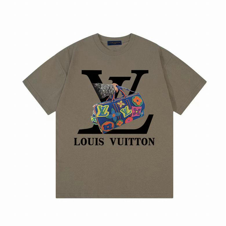 Wholesale Cheap Louis Vuitton Short Sleeve Replica T Shirts for Sale