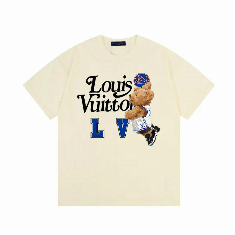 Wholesale Cheap Louis Vuitton Short Sleeve Replica T Shirts for Sale