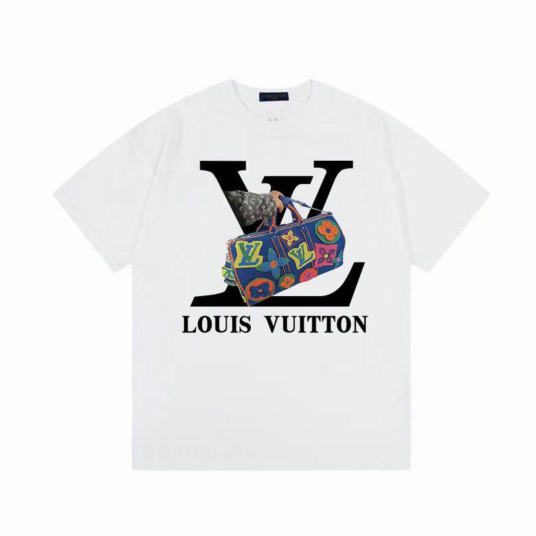 Wholesale Cheap Louis Vuitton Short Sleeve Replica T Shirts for Sale