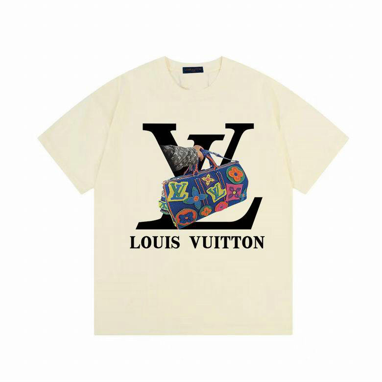 Wholesale Cheap Louis Vuitton Short Sleeve Replica T Shirts for Sale