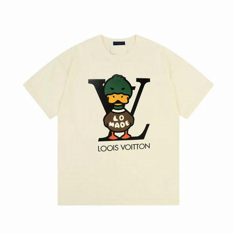 Wholesale Cheap Louis Vuitton Short Sleeve Replica T Shirts for Sale