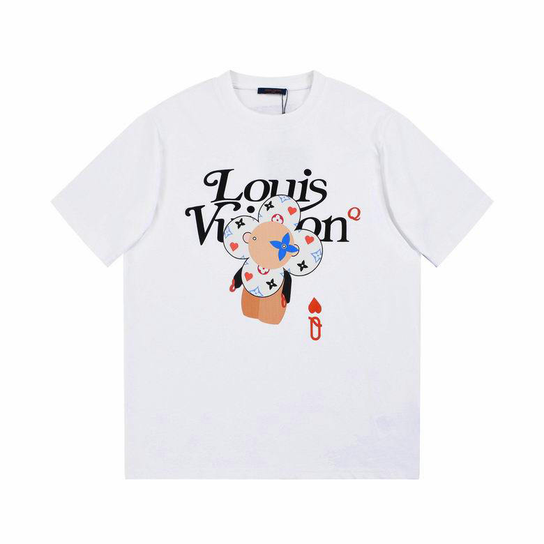 Wholesale Cheap Louis Vuitton Short Sleeve Replica T Shirts for Sale