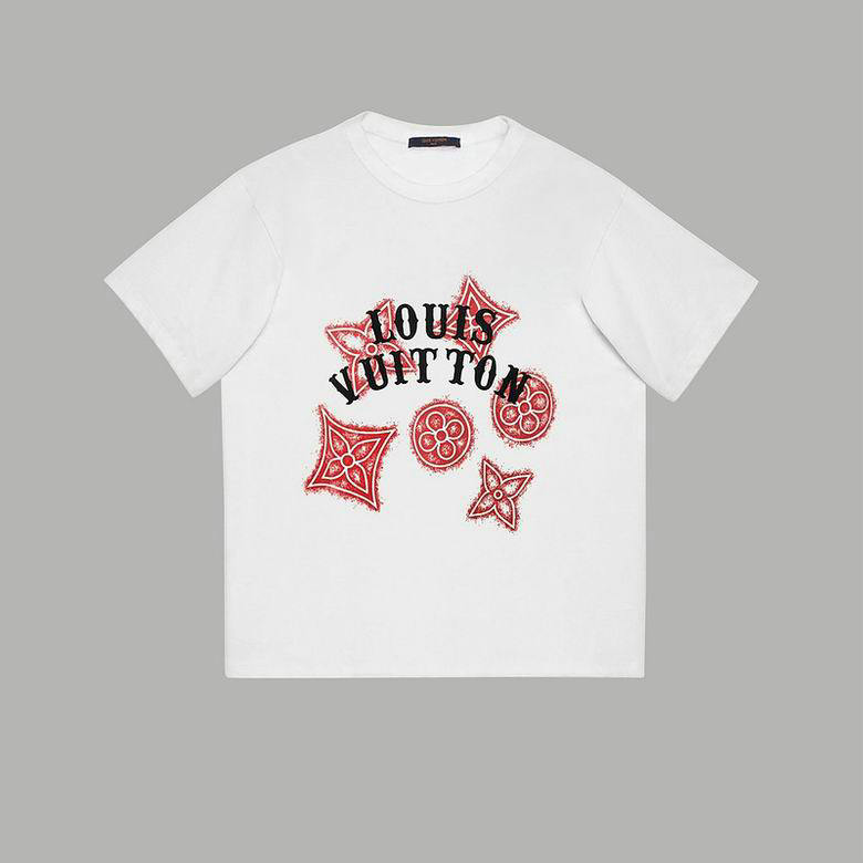 Wholesale Cheap Louis Vuitton Short Sleeve Replica T Shirts for Sale