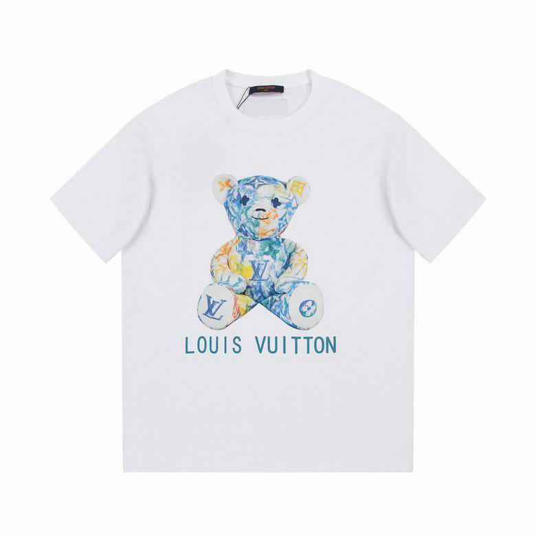 Wholesale Cheap Louis Vuitton Short Sleeve Replica T Shirts for Sale