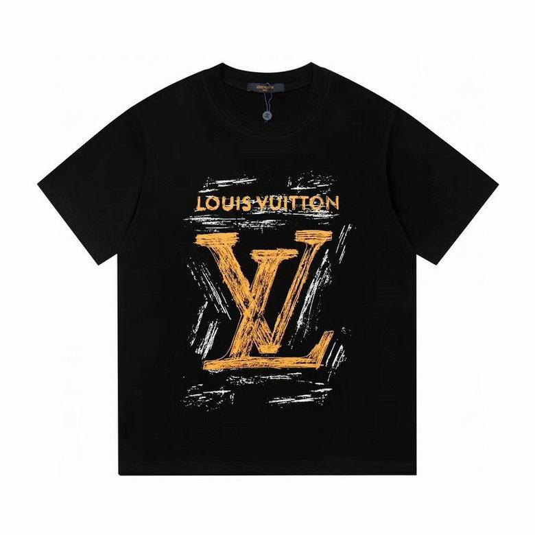 Wholesale Cheap Louis Vuitton Short Sleeve Replica T Shirts for Sale