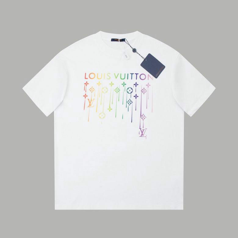 Wholesale Cheap Louis Vuitton Short Sleeve Replica T Shirts for Sale