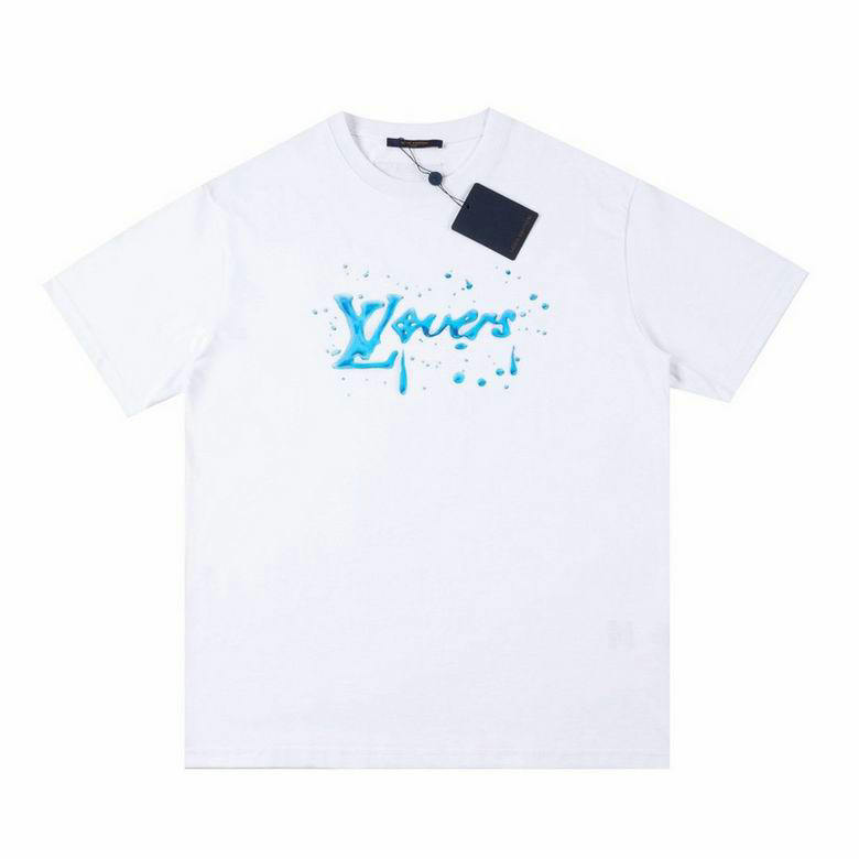 Wholesale Cheap Louis Vuitton Short Sleeve Replica T Shirts for Sale