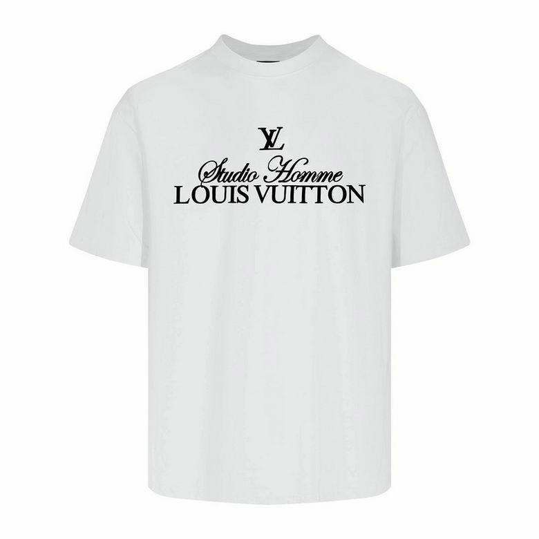 Wholesale Cheap Louis Vuitton Short Sleeve Replica T Shirts for Sale