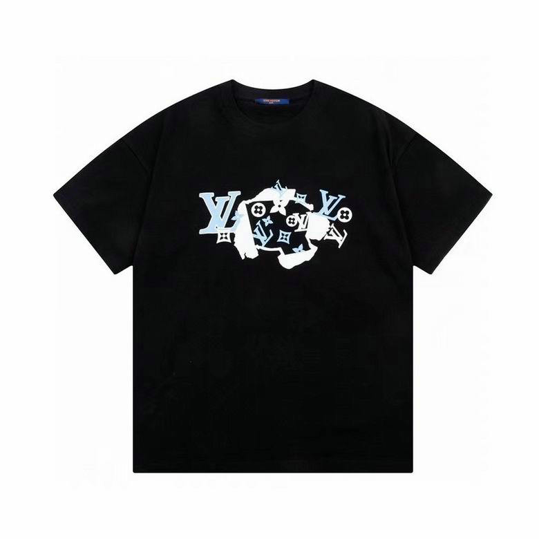 Wholesale Cheap Louis Vuitton Short Sleeve Replica T Shirts for Sale